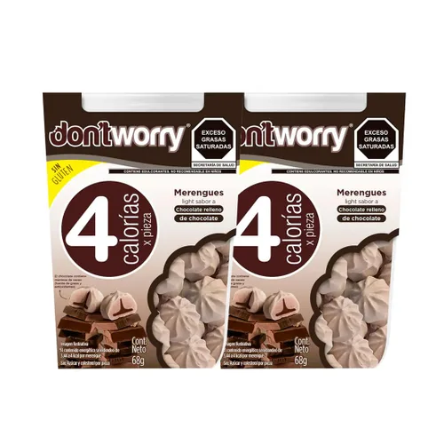 Vista 9 de Don't Worry Galletas de merengue, chocolate con avellana, galletas y crema