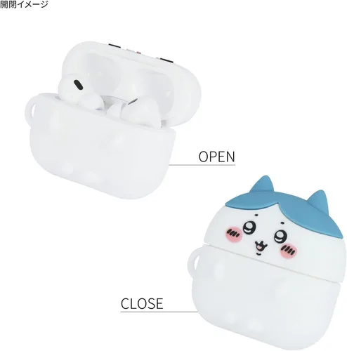 Vista 3 de Gourmandise CK-07B Chiikawa AirPods Pro (2nd Generation) / AirPods Pro Compatible, Silicone Case
