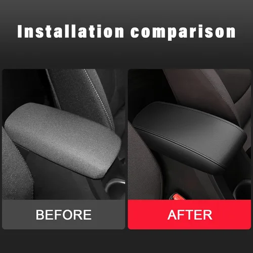 Vista 2 de Fundas para apoyabrazos para 2012-2017 Toyota Camry Fundas para consola para el 7º Camry