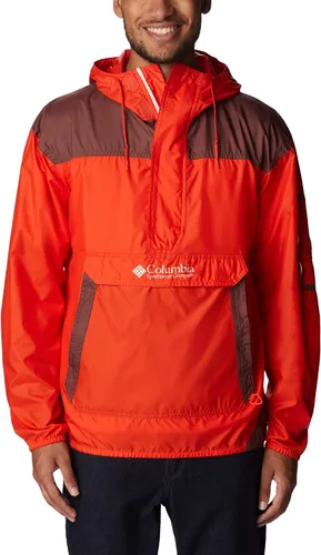 Vista 9 de Columbia Cortavientos Challenger para hombre pepita dorada/verde piedra