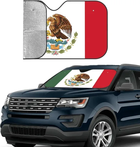 Vista 3 de Parasol personalizado para parabrisas de coche, protector de visera de sol para ventana delantera, protector de vehículo para sedanes, SUV