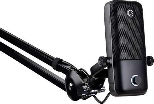 Vista 13 de Elgato Wave:1 - Micrófono de condensador USB cardioide premium para transmisión, juegos, oficina en casa, software mezclador gratuito, complementos