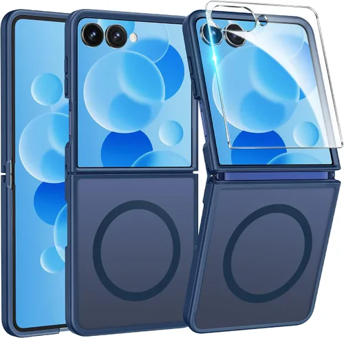 Vista 152 de FNTCASE - Funda para iPhone 16 Pro: magnética, mate, translúcida, de grado militar, protectora contra caídas, resistente, fina, duradera y a prueba