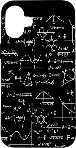 Vista 22 de Funda de regalo divertida para iPhone 16 con fórmula de matemáticas para profesor de matemáticas