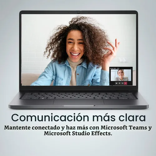 Vista 8 de Dell Pro 14 PC14250, 14" FHD+, Intel Core 5 120U, 16 GB DDR5 RAM, 512 GB SSD