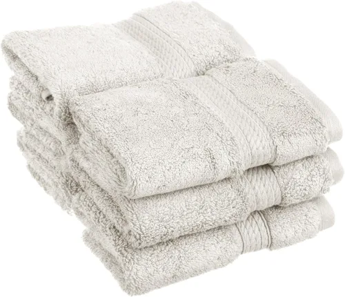 Vista 186 de BNM Toallas de Algodón Egipcio de Peso Pesado, Ideales para Baño, Ducha, Spa, Hotel, 800 GSM, Toallas Faciales/de Aseo, Toallas de Mano, Toallas