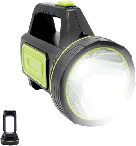 Vista 11 de Linterna LED recargable, foco LED, gran capacidad de potencia, 13000 lúmenes, 20 horas, espera ultra larga, 7 modos de luz, luz de trabajo
