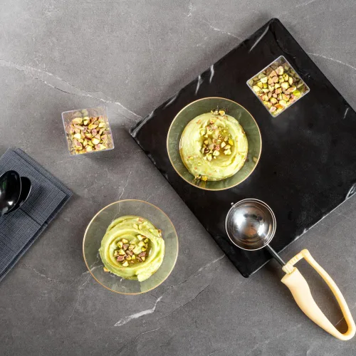 Vista 10 de Restaurantware Moderna - Cuencos de plástico de 6 onzas, 20 cuencos de ensalada desechables duraderos – Cuencos de plástico transparente resistentes