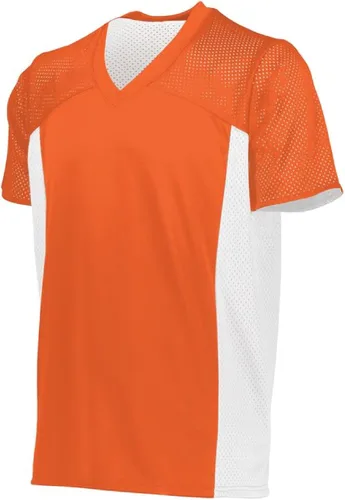 Vista 9 de Augusta Sportswear Boys' Augusta Sportswear Youth Reversible Flag Football Jersey Negro/Oro