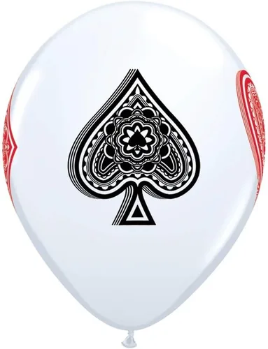 Vista 3 de Suministros para fiestas de CASINO NIGHT, 15 piezas de Queen Jack Place Your Bet