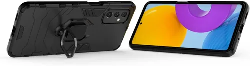 Vista 3 de Funda para Xiaomi 11T Pro Caso,Funda de carcasa con soporte para Xiaomi 11T/Mi 11T Pro Case Negro