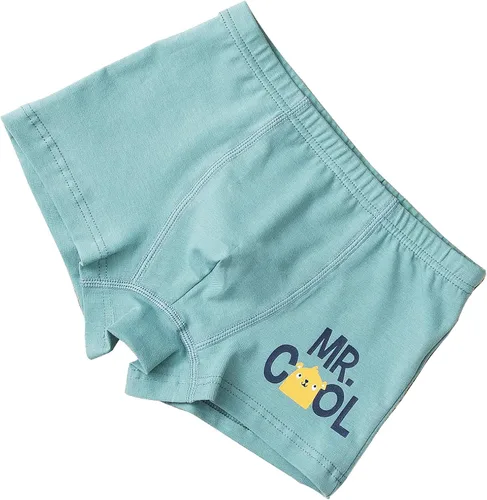 Vista 7 de Core Pretty Toddler Boxer Briefs Cotton Boys Underwear Kids Underpants Size 3-12Years (Pack of 5)
