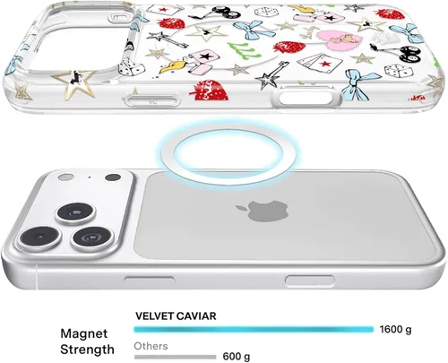 Vista 49 de VELVET CAVIAR Funda para iPhone 15, compatible con MagSafe, probada contra caídas de 10 pies, fundas protectoras de diseño, leopardo color rosa