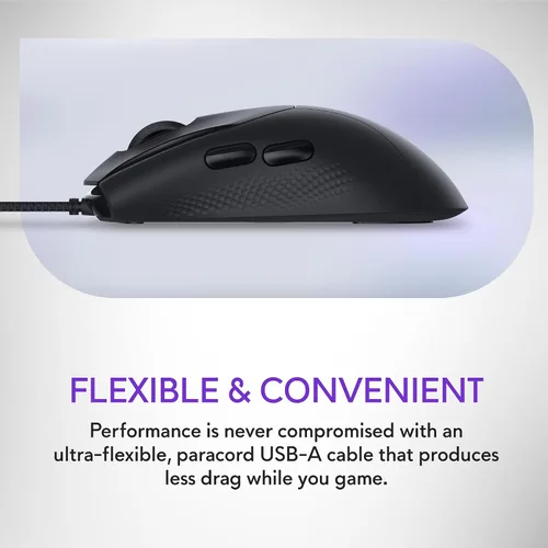 Vista 5 de Alienware Mouse inalámbrico profesional para juegos – Conectividad inalámbrica / USB para juegos de 2.4 GHz, DPI ajustable, tecnología de sensor