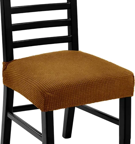 Vista 9 de Fundas para sillas de comedor, fundas lavables para sillas de comedor, fundas elásticas para sillas de comedor, fundas de asiento elásticas