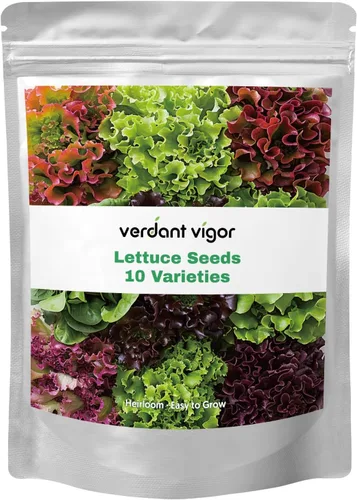 Vista 9 de Kit de 37 variedades de semillas de verduras, más de 20,000 semillas de reliquia procedentes de Estados Unidos sin OMG para plantar en todas