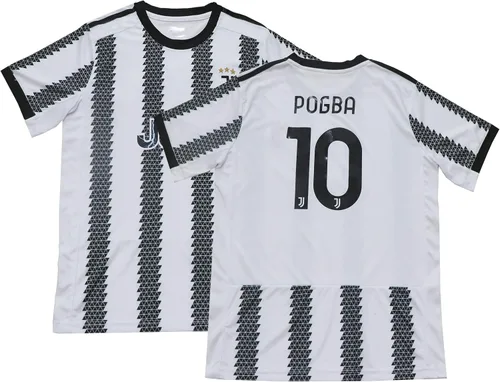 Vista 3 de CEKFAX Juve Home #10 Paul Pogba - Juego de calcetines de fútbol americano para niños, tallas juveniles 20222023