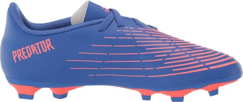Vista 6 de adidas Unisex Edge.4 Flexible Ground Soccer Shoe, Core Negro-blanco-rojo vivo