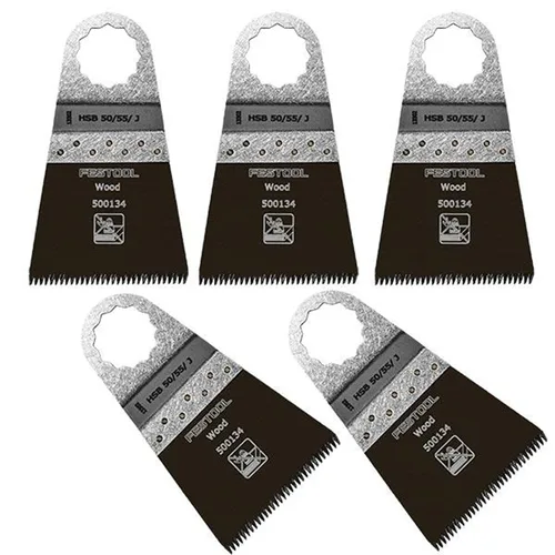 Vista 2 de Festool Vecturo - Hoja oscilante de estilo japonés para madera, 1.969 in x 2.165 in (estilo japonés, 1, unidad)