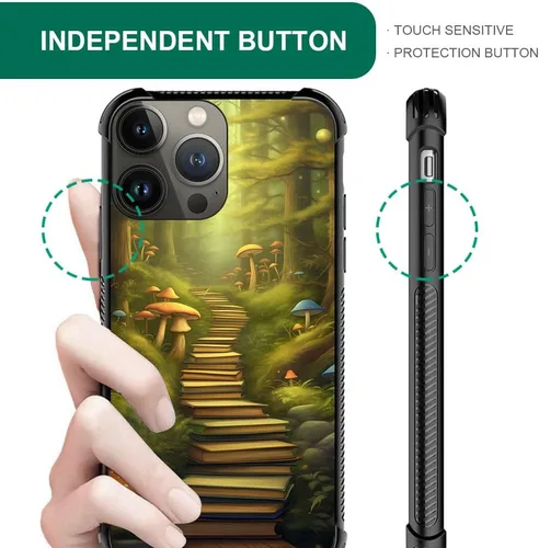 Vista 819 de Funda compatible con iPhone 15, diseño de elefantes africanos, diseño increíble a prueba de golpes, antiarañazos, carcasa trasera de policarbonato
