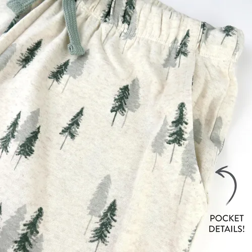 Vista 8 de HonestBaby - Pijama familiar navideña de algodón orgánico