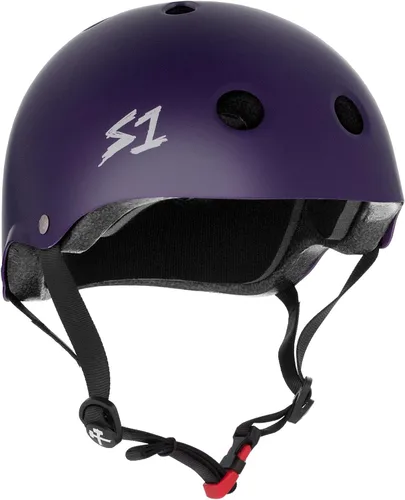 Vista 13 de S1 - Casco mini Lifer para ciclismo, patinaje y patinaje sobre ruedas, espuma EPS Fusion, certificación CPSC y ASTM Brillo negro
