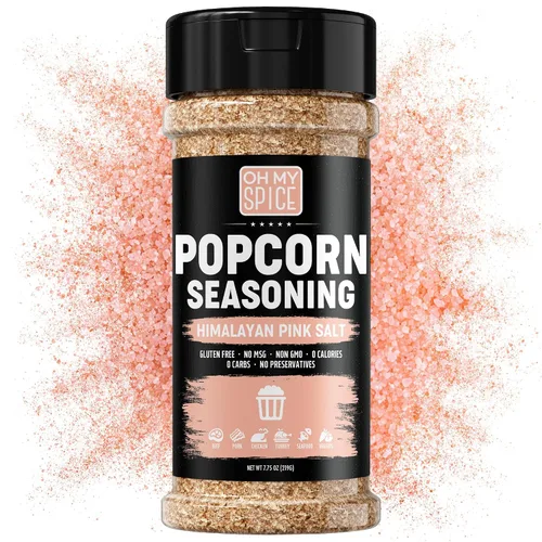 Vista 29 de Popcorn Seasoning Chocolate Powder Mix - Gluten Free & Low Sodium Cocoa Powder Blend Popcorn Flavoring Seasoning. Healthy Movie Night Theater Pop