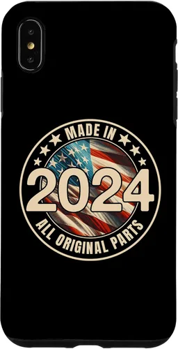 Vista 7 de iPhone 15 Made In 2024 All Original Parts Year Vintage Vintage Case