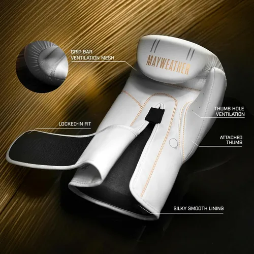Vista 21 de Hayabusa Mayweather Contender - Guantes de boxeo para hombres y mujeres