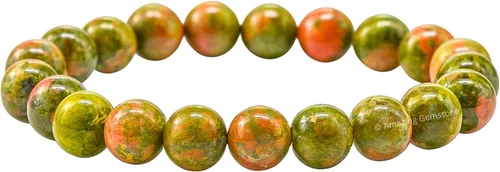 Vista 635 de Amazing Gemstone Crystal Bracelet for Women Men's Gifts - Protection Healing Crystal Bracelet - 8mm Gemstone Beaded Stretchable Bracelet Pulseras