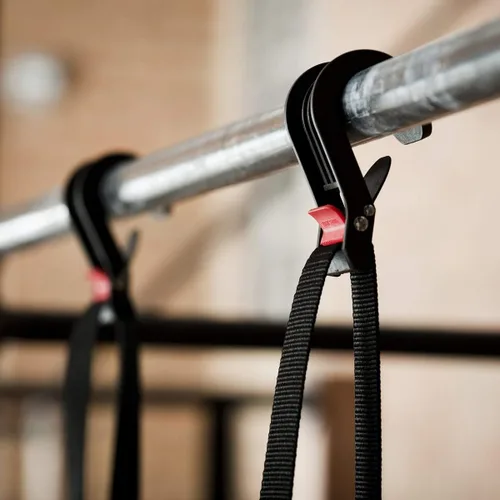 Vista 5 de Sistema de asistencia Lifeline Pull Up Revolution para mejorar la fuerza de brazos, hombros y pecho con dominadas asistidas y dominadas, 3 x 10 x