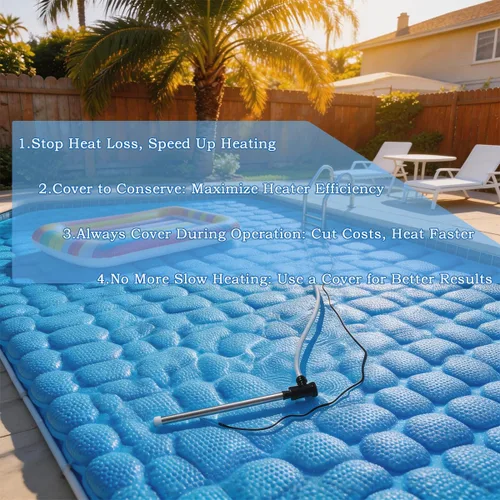 Vista 7 de Calentador de baptisterio sumergible de 1500 W, calentador de agua de inmersión 316SS para piscina bautismal y jacuzzis, calentador de agua portátil