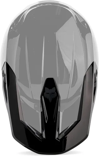 Vista 22 de Fox Racing V1 Casco de Motocross Dirt Bike con Visera, Negro, Pequeño/Mediano