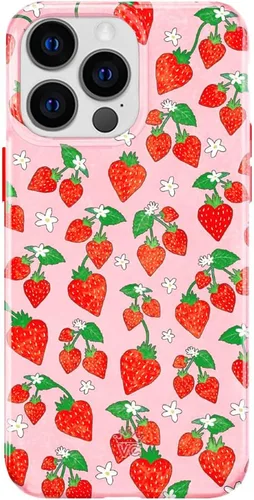 Vista 20 de VELVET CAVIAR Funda para iPhone 13 Pro Max con estampado de leopardo y guepardo negro, compatible con MagSafe, probada en caídas de 10 pies