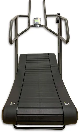 Vista 2 de SB Fitness Equipment CT700 - Cinta de correr de ejercicio comercial curvada autogenerada con 8 niveles de resistencia y pantalla digital frontal