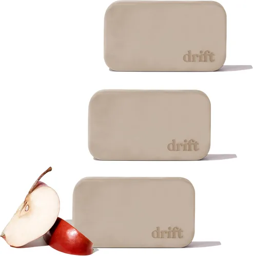 Vista 10 de Drift Ambientador de coche – Ambientador de piedra – Eliminador de olores de coche – Kit de iniciación ámbar paquete de 3 – Clip incluido – Ámbar