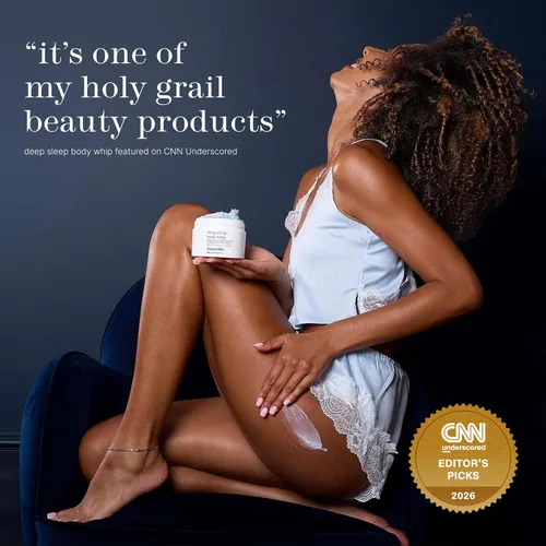 Vista 3 de THISWORKS Deep Sleep Body Whip - Hidratante corporal nocturno ultra rico con manteca de karité, magnesio y aceites esenciales - Nutre la piel