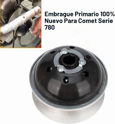 Vista 2 de 780 Series Driver Clutch 1" Pulgada de Orificio 1/4" Ranura de Clave Comet Reemplaza #302405A