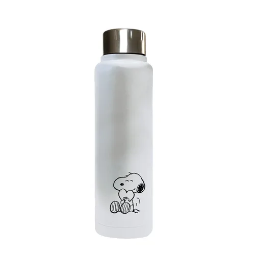 Vista 2 de Botella de Agua Snoopy Love Azul