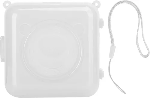Vista 5 de ASHATA Funda transparente para PeriPage Mini Pocket, a prueba de golpes para impresora térmica de bolsillo Peripage (transparente)