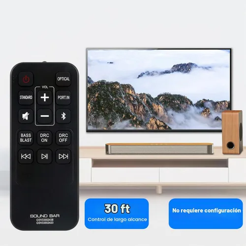 Vista 8 de COV33552438 Reemplazo remoto para LG Sound Bar SK1