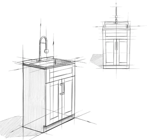 Vista 10 de SIMPLIHOME Hennessy - Lavabo y armario de lavandería de acero inoxidable de 24 pulgadas, color blanco Blanco (Glacier White)