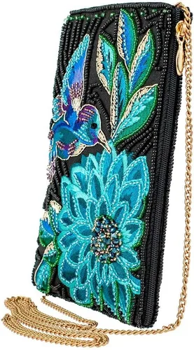 Vista 4 de Mary Frances Bolso cruzado iridiscente para teléfono, multicolor, Multi