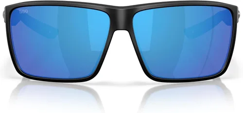 Vista 16 de Costa Del Mar Gafas de sol rectangulares Rincon II para hombre Marrón Mate Humo/Gris 20.46 oz