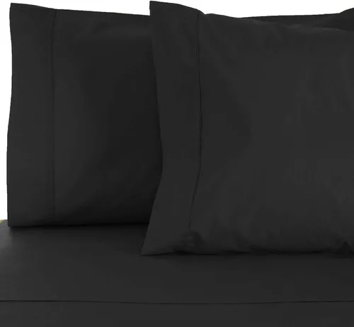 Vista 11 de Superior Juego de 2 fundas de almohada de algodón egipcio de 530 hilos, modernas, sólidas, clásicas, básicas de comodidad ultra suave, artículos