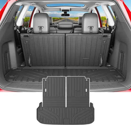 Vista 8 de Alfombrilla de carga powoq compatible con maletero Toyota 4Runner 2010-2024 Reemplazo de alfombrilla de maletero para Toyota 4Runner 2010-2024