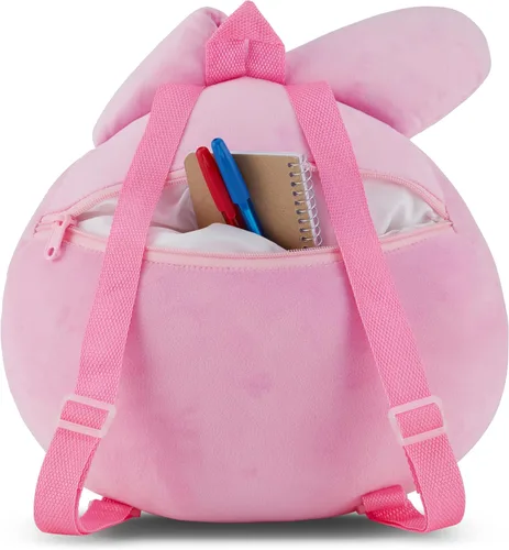 Vista 7 de SANRIO Hello Kitty Squishee Mochila de almohada - Hello Kitty, My Melody, Kuromi - Mochila de almohada súper suave Squishee Cloud, Rosado, Mochilas