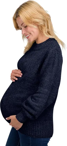 Vista 3 de Eliana Chenille Maternity Sweater - Oversized Maternity Sweater - Maternity Sweatshirts