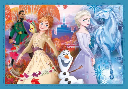 Vista 4 de Clementoni 21518 Rompecabezas de Frozen de Disney