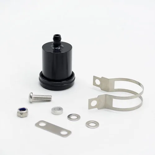 Vista 4 de Universal motocicleta aceite taza depósito líquido freno trasero para Z400 Z650 Z900 Z900RS Ninja 400 Ninja 650 negro